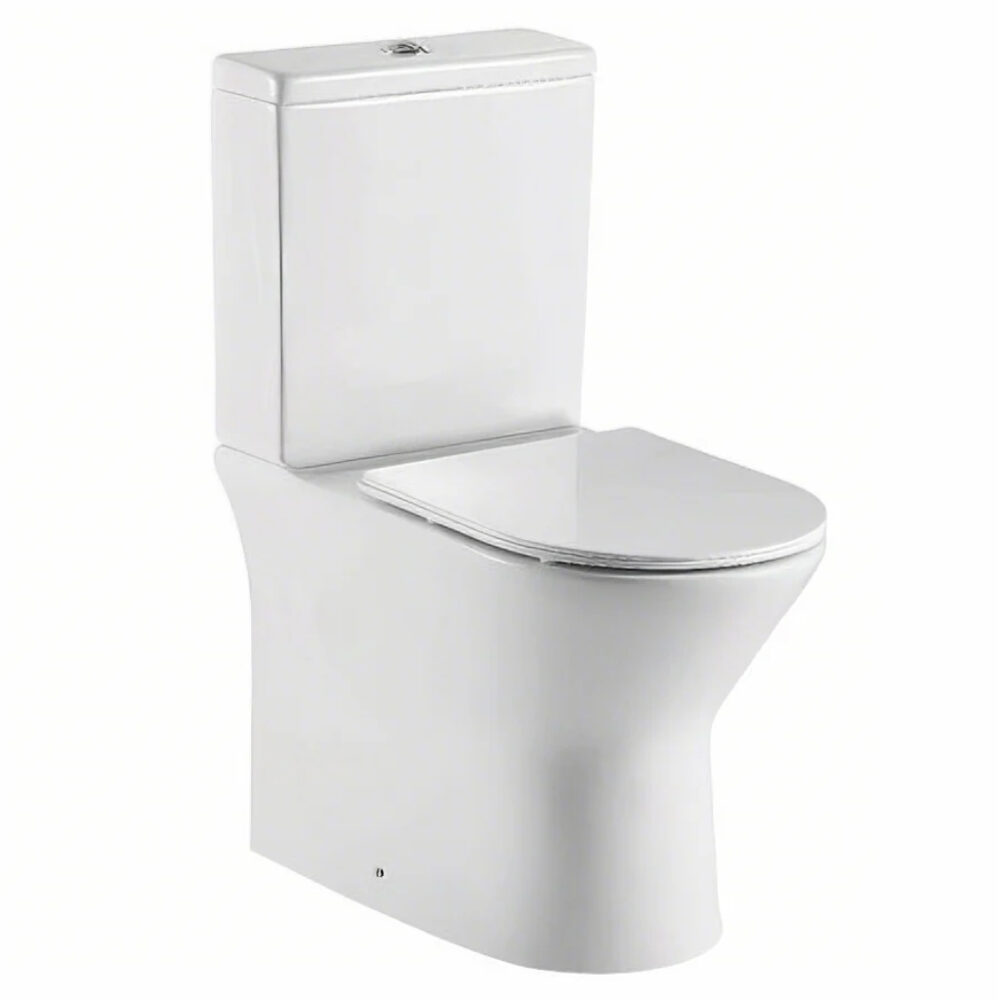 Scudo - MIDDLETON - Closed Back Toilet Pan, Close Coupled (Rimless)