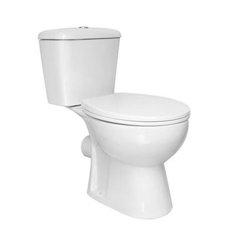 Scudo - PRONTO - Complete Toilet Set: Pan, Cistern, Fittings & Seat (Close Coupled)
