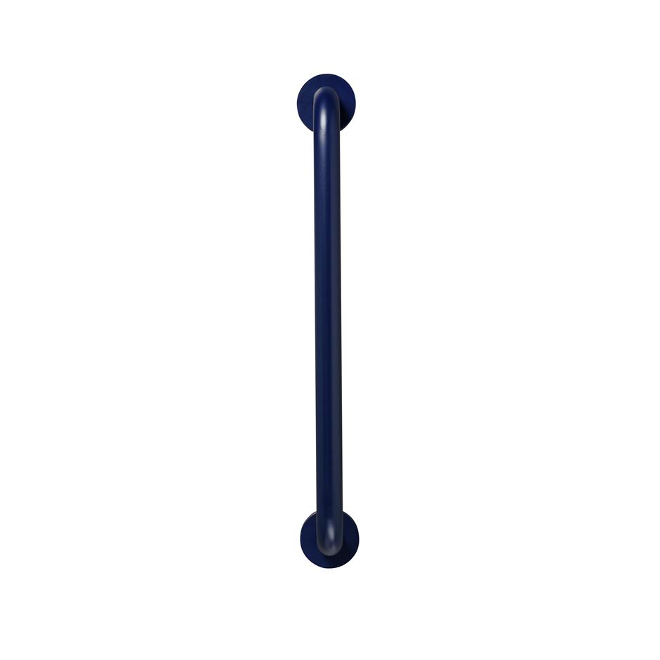 Contour 21 Grab Rail, Straight 60cm Long x 35mm Diameter, Blue Colour Illustrated