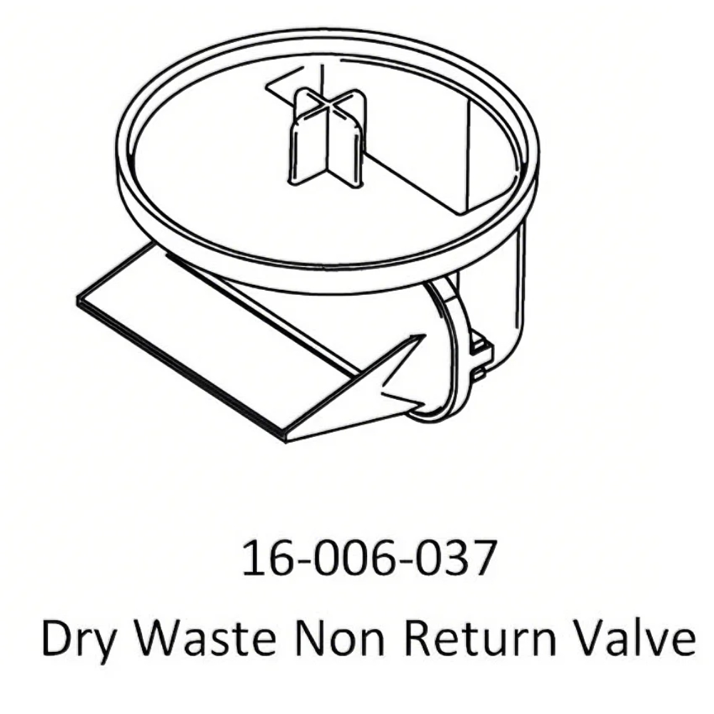 AKW - SPARES - Dry Waste Non Return Valve