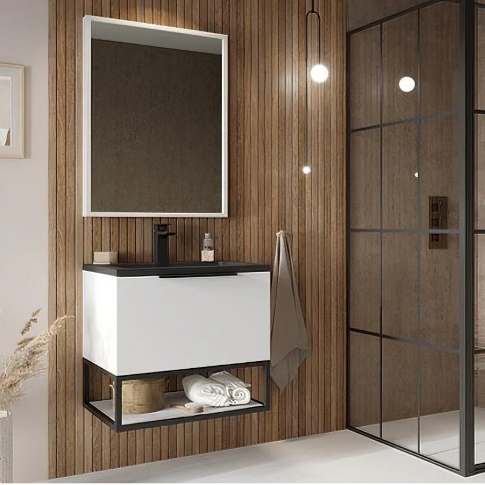 Scudo - AMBIENCE - Mirror, Frame Options (800 x 600 x 60mm)