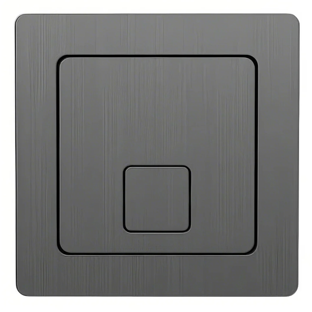 Scudo - Square, Dual Flush Button, 78 x 78mm (Colour Options)