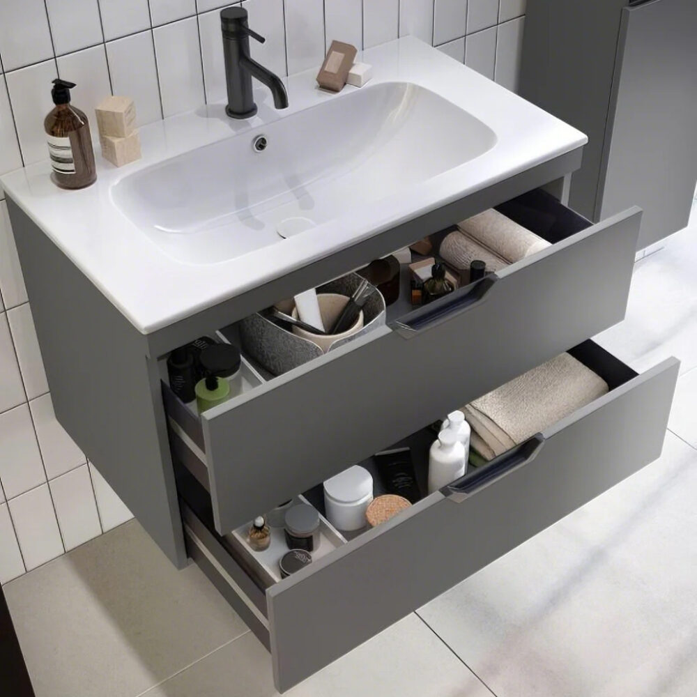 Scudo - AUBREY - Basin, Furniture Mounted (W810 x D465 x H170mm)