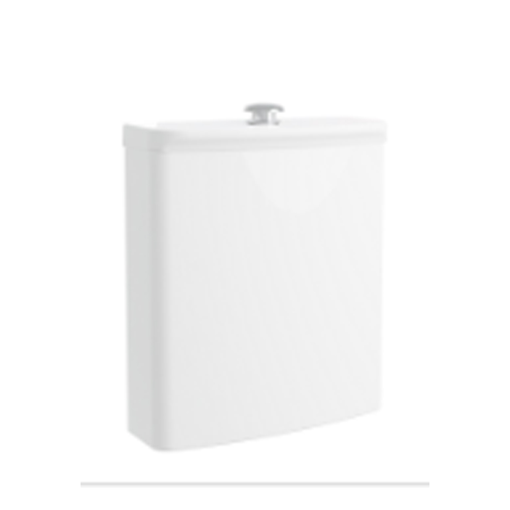 AKW - NAVLIN - Cistern & Raised Push Button Flush (Compatible with Navlin Pan)