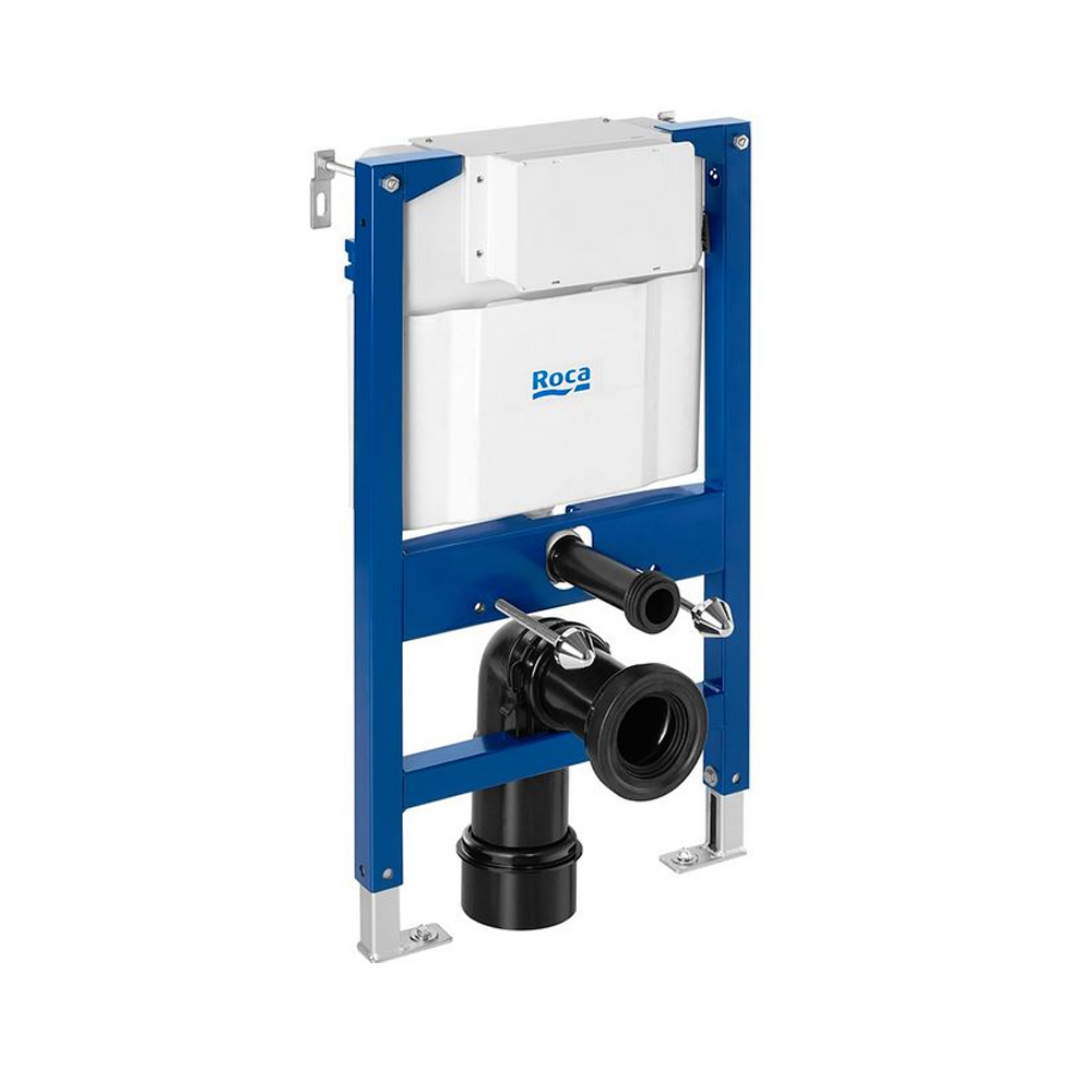 Roca - DUPLO - IN-WALL - WC L Toilet Frame & Concealed Cistern with AG Valve (Under window) 820mm High, For Wall-hung WCs