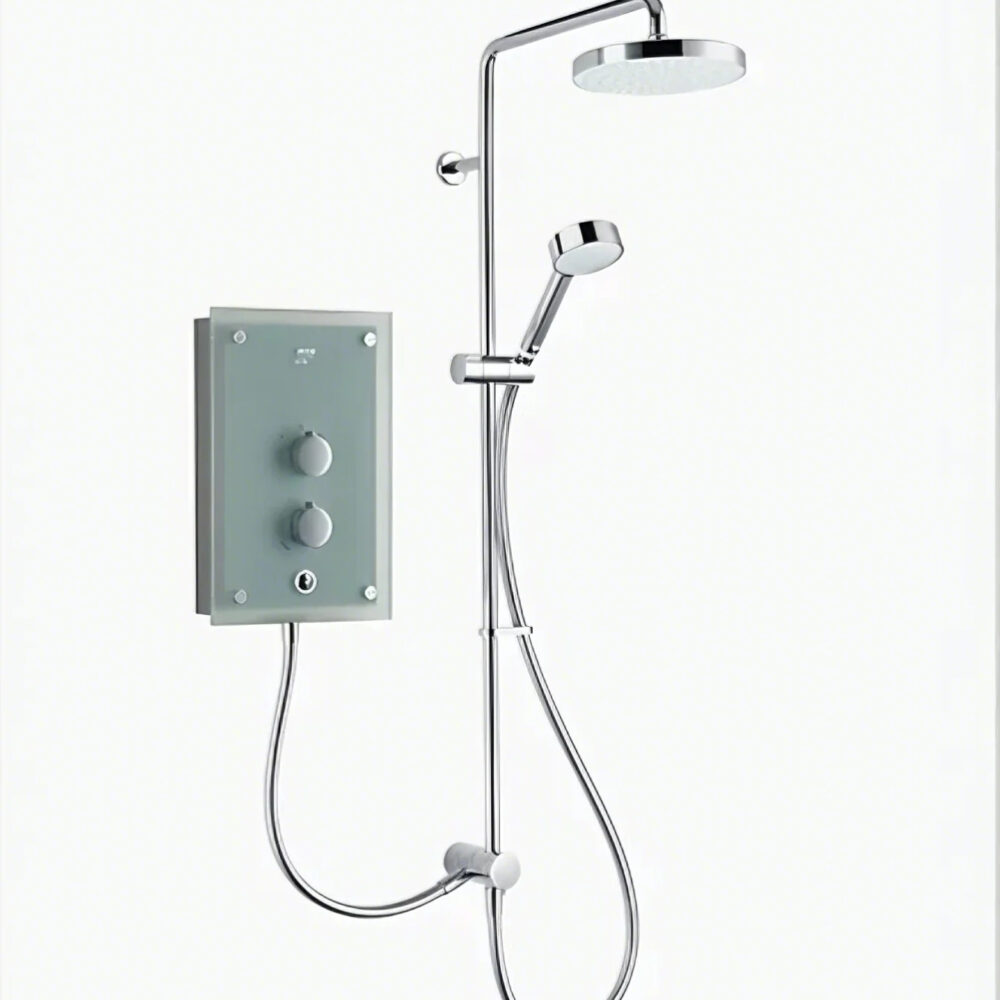 Mira - AZORA - DUAL - Electric Shower Kit with 200mm Deluge Head (9.8kW)