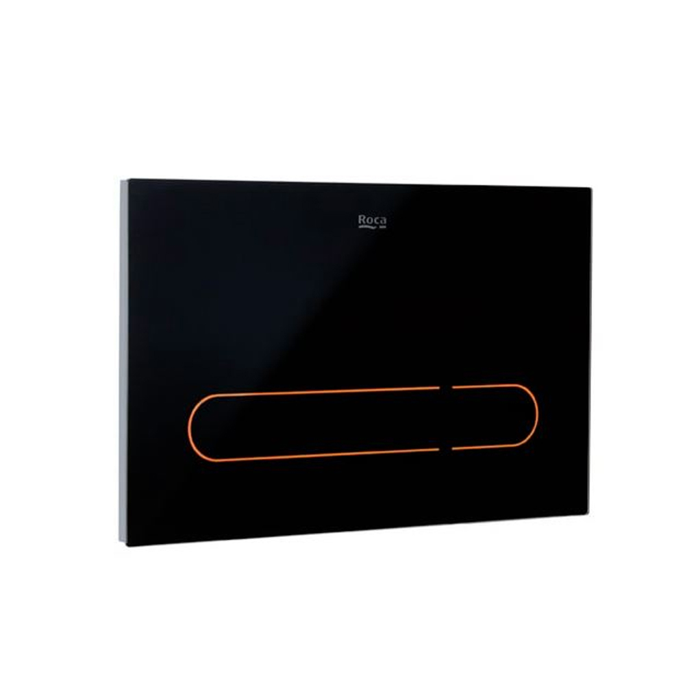 Roca - IN-WALL - EP1 - Electronic Dual Flush Plate with Automatic / Touchless Flush (Glass, 256 x 162mm)