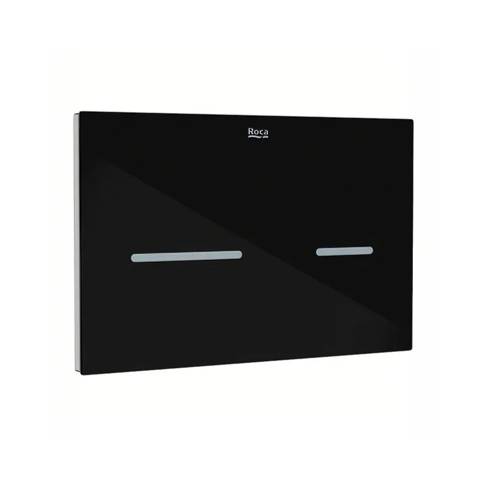 Roca - IN-WALL - EP3 (DUPLO ONE - Electronic Dual Flush Plate with Touchless Flush (Glass, 252 x 162mm)