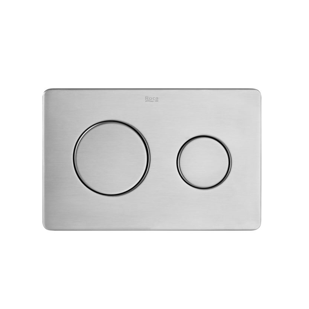Roca - IN-WALL - PL10 PRO (DUPLO ONE) - Vandal-Proof Stainless Steel, Dual Flush Plate (257 x 167mm)